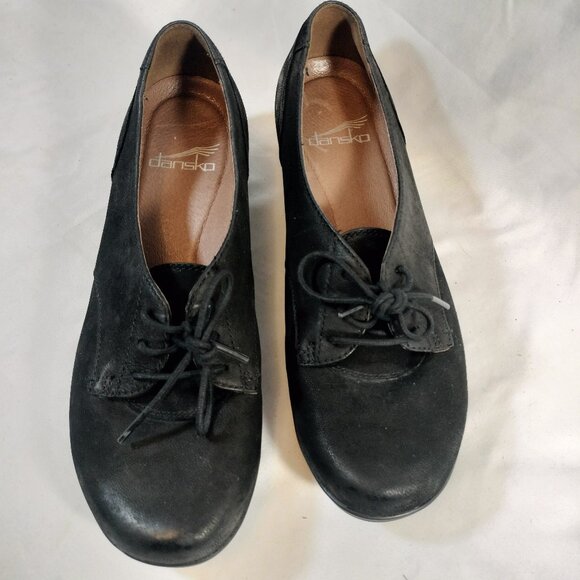 Dansko Fallon Derby Lace-Up Oxford Shoes - Picture 3 of 9